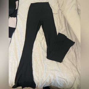 Aerie crossover flare leggings